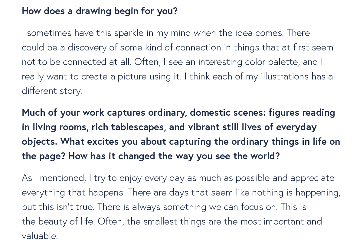 In Conversation at Ordinary Habit