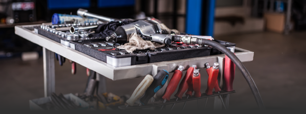 lifestyle image of a toolbox