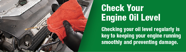Check Your Engine Oil Level, Checking your oil level regularly is key to keeping your engine running smoothly and preventing damage.