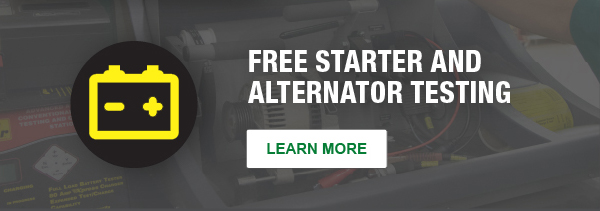 FREE STARTER AND ALTERNATOR TESTING