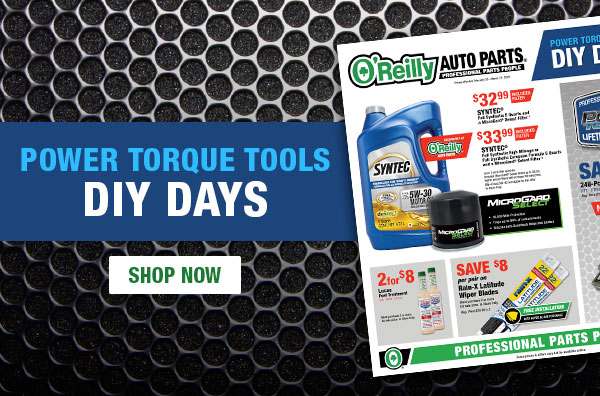 Power Torque Tools DIY Days. SHOP NOW.