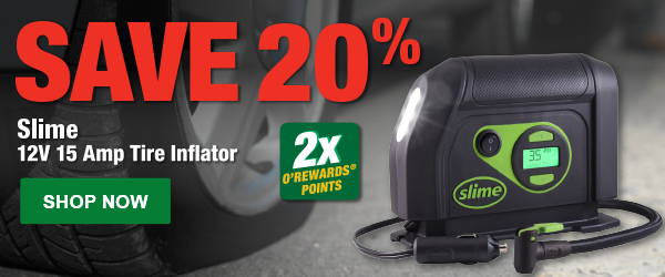 Save 20% Slime 12V 15 Amp Tire Inflator, SLI 40088. SHOP NOW