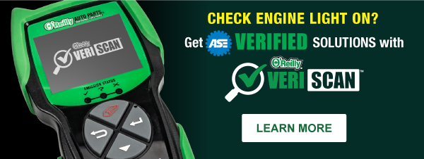 Check Engine Light On? Get ASE Verified Solutions with O'Reilly VeriScan. LEARN MORE