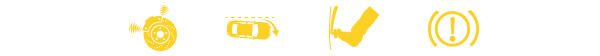 Brake Sign Icons