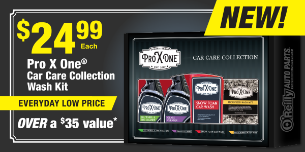 Pro X One® Car Care Collection Wash Kit, PXO KIT1, Everyday Low Price $24.99 Each, Over a $35 value*