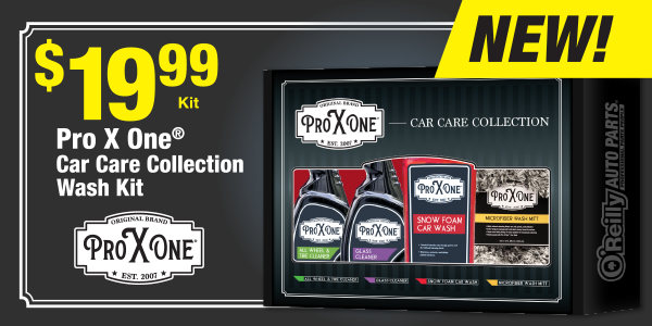 NEW! - Pro X One® Car Care Collection Wash Kit, PXO KIT1, $19.99 Kit