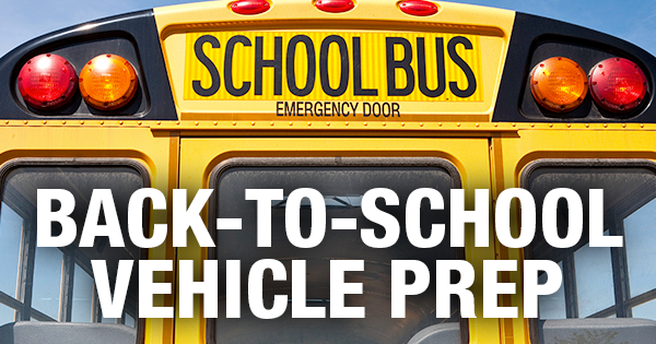 Back-to-School Vehicle Prep