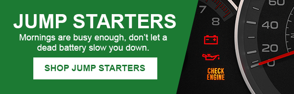 Jump Starters. Mornings are busy enough, don’t let a dead battery slow you down. SHOP JUMP STARTERS