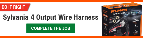 DO IT RIGHT. Sylvania 4 Output Wire Harness, SYL LBARHRNS4PV2