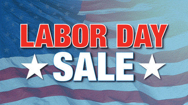 LABOR DAY SALE