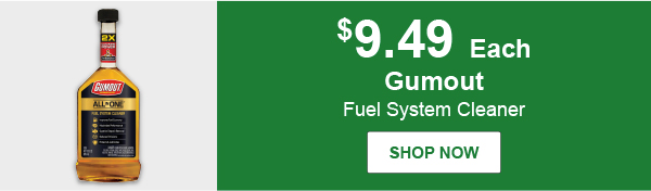Gumout Fuel System Cleaner, GUM 510104 12 oz., $9.49 Each –&nbsp;SHOP NOW