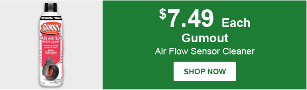 Gumout Air Flow Sensor Cleaner, GUM 540041 11 oz., $7.49 Each –&nbsp;SHOP NOW