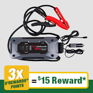 3x ORewards Points = $15 Reward