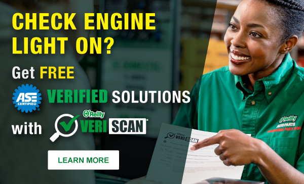 Check Engine Light On? Get FREE ASE Verified Solutions with VeriScan. Learn More