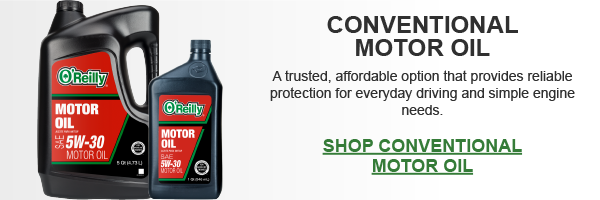 Conventional Motor Oil A trusted, affordable option that provides reliable protection for everyday driving and simple engine needs.