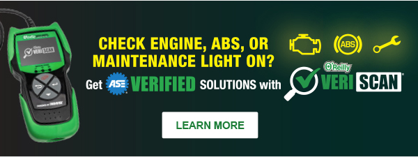 Check Engine, ABS, or Maintenance Light On? Get ASE Verified solutions with Veriscan. Learn More.