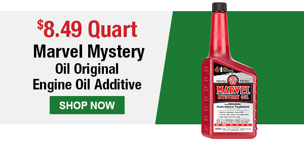 Marvel Mystery Oil Original Engine Oil Additive, MVL 013 32 oz., $8.49 Quart, SHOP NOW