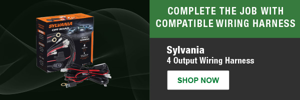 COMPLETE THE JOB WITH COMPATIBLE WIRING HARNESS. Sylvania 4 Output Wiring Harness, SYL LBARHRNS4PV2