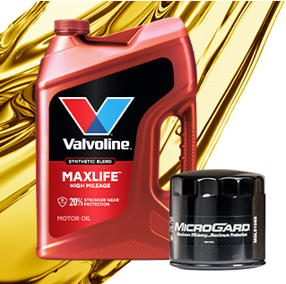 Valvoline MaxLife and Microgard Filter