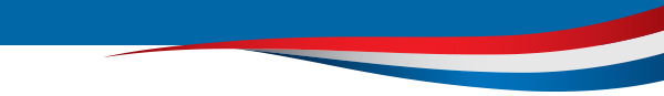 red, white, and blue ribbon