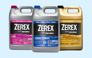 Zerex bottles