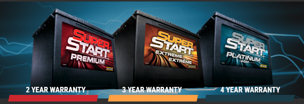 Super Start Battery Trio 