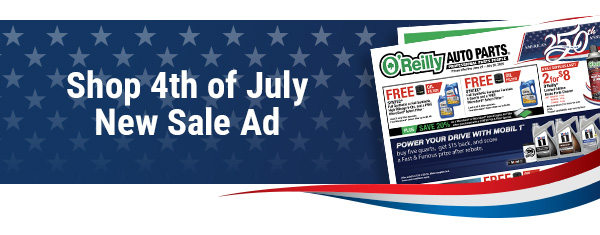 Shop 4th of July New Sale Ad