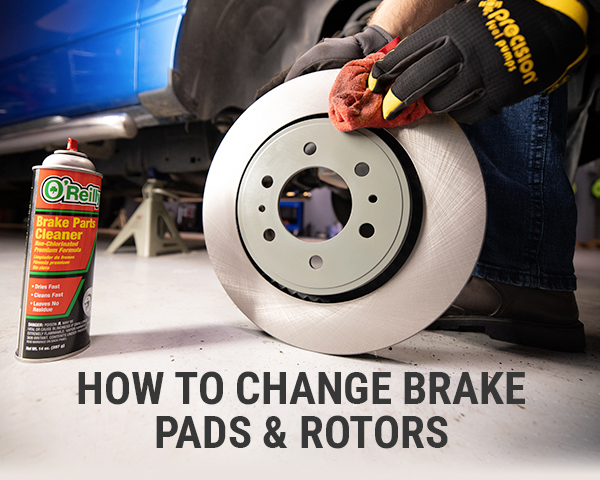 HOW TO CHANGE BRAKE PADS & ROTORS