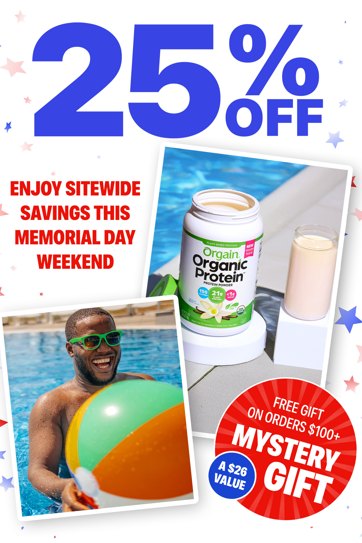 Save 25% OFF plus, a free gift with your $100+ purchase!