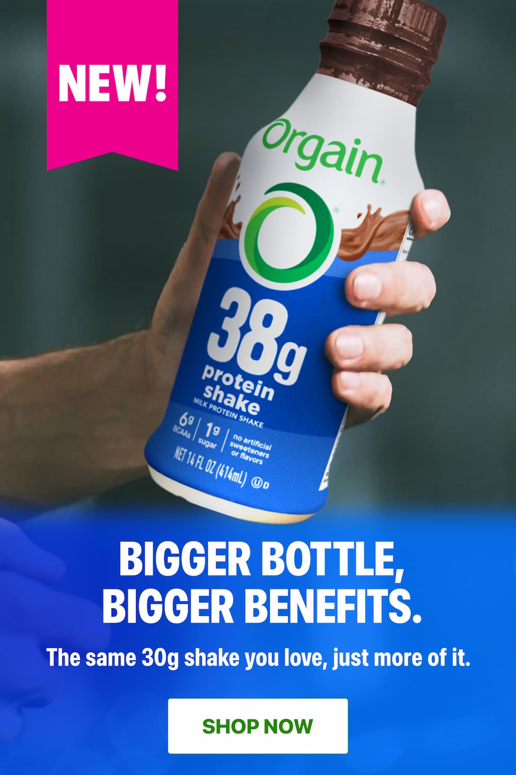 Shop the NEW 38g Protein Shake