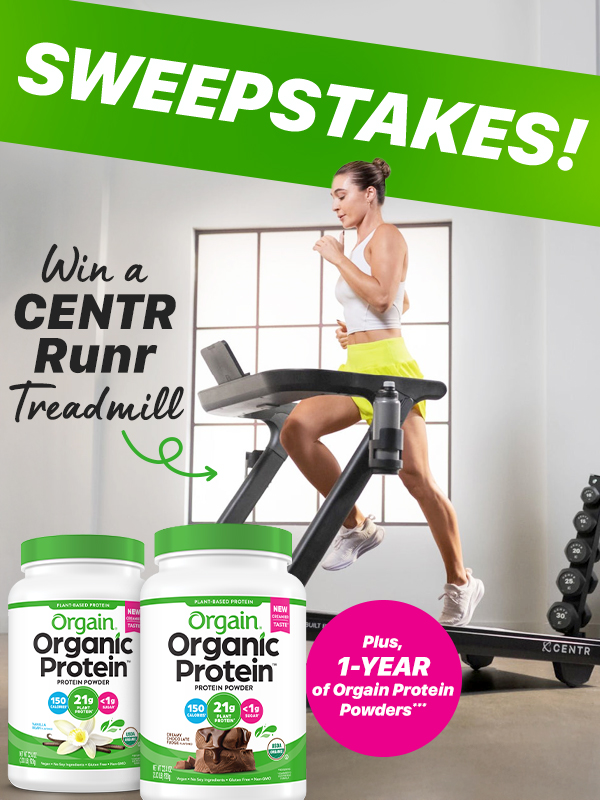 Centr x Orgain Fuel Your Fitness Sweepstakes
