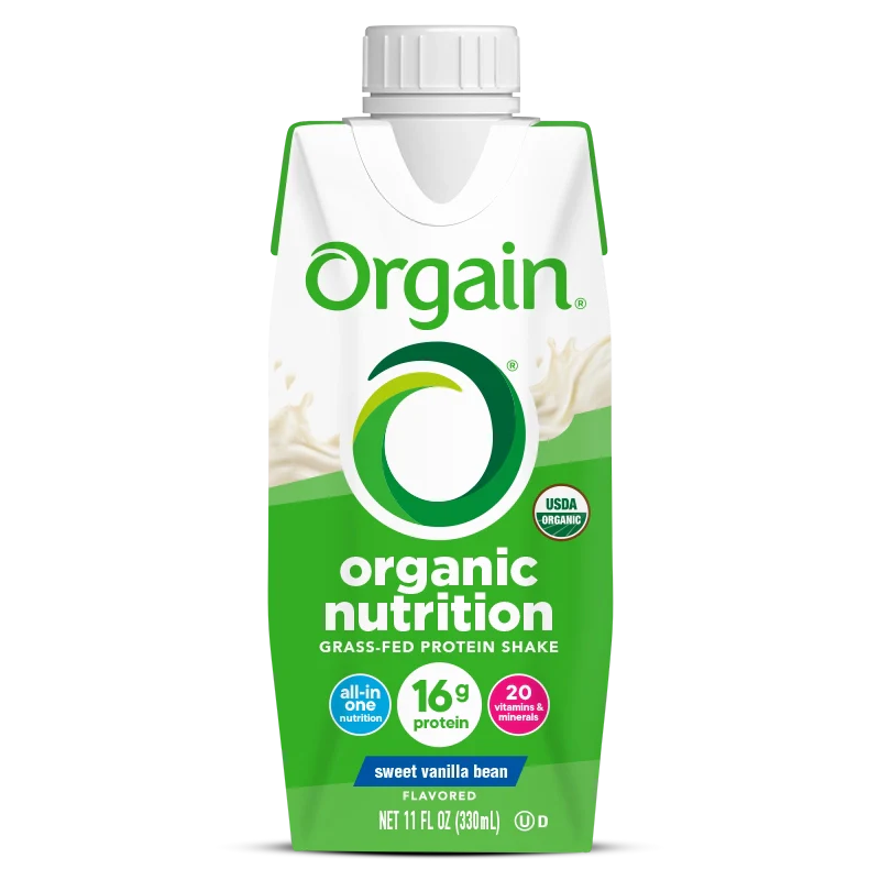 Image of Organic Nutrition Shake - Sweet Vanilla Bean