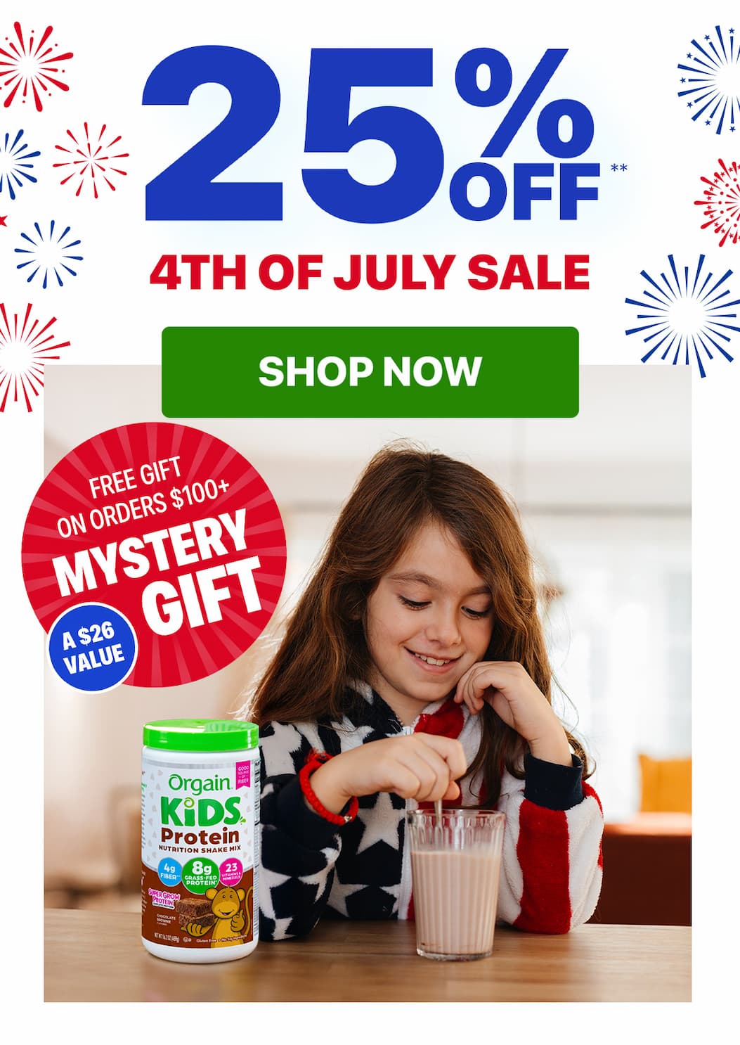 Get 25% OFF - Ends Tonight