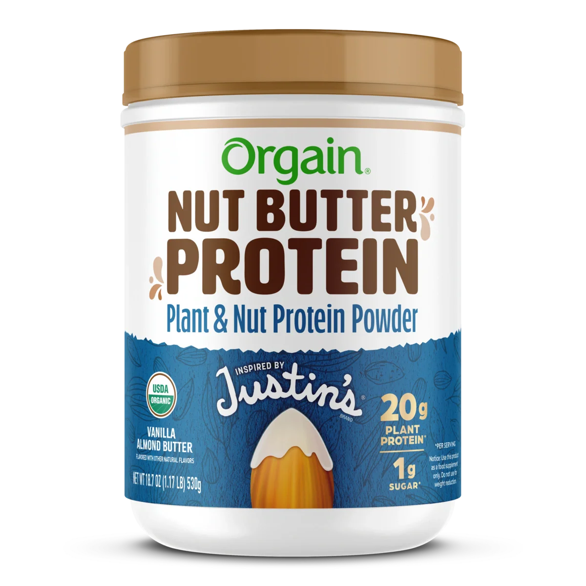 Image of Nut Butter Protein Powder - Vanilla Almond Butter