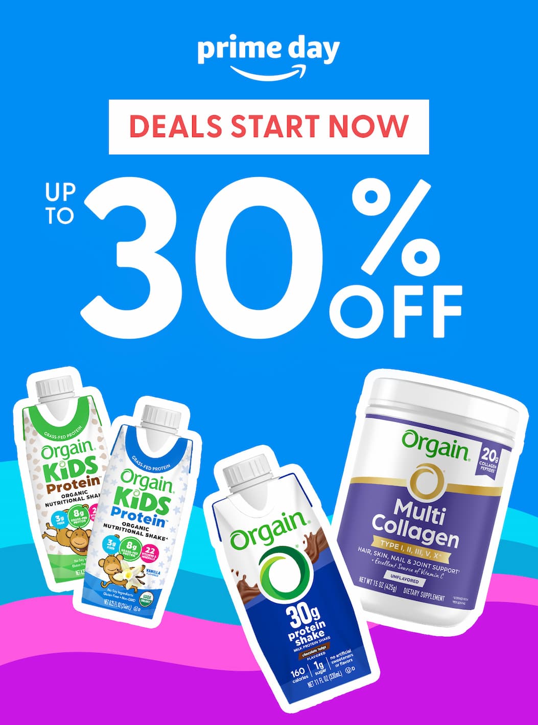 Up to 30% OFF Orgain Favorites Amazon Prime Day