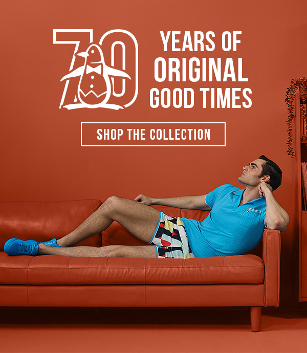 Shop the Original Penguin70th Anniversary Sale