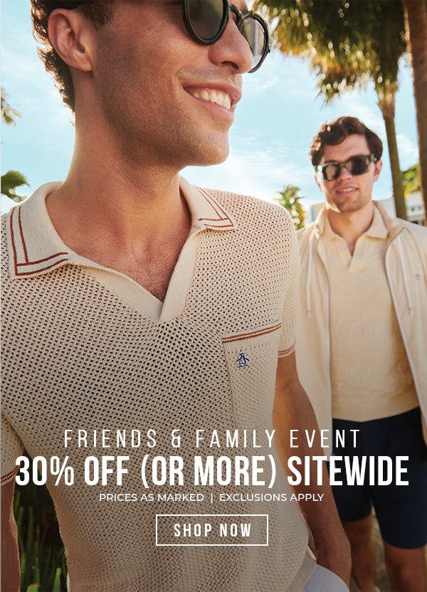 Shop The Friends and Family Event