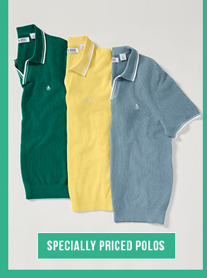 Specially Priced Polos