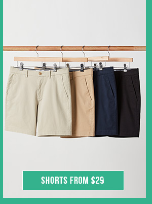 Shorts From $29