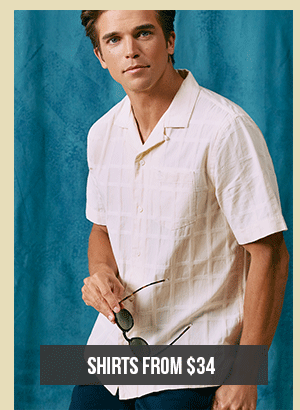 Shirts From $34