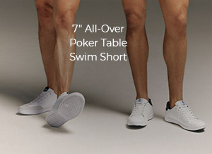 Shop the 7" All-Over Poker Table Swim Short
