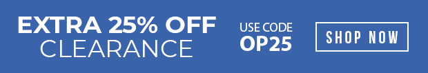 Extra 25% off clearance