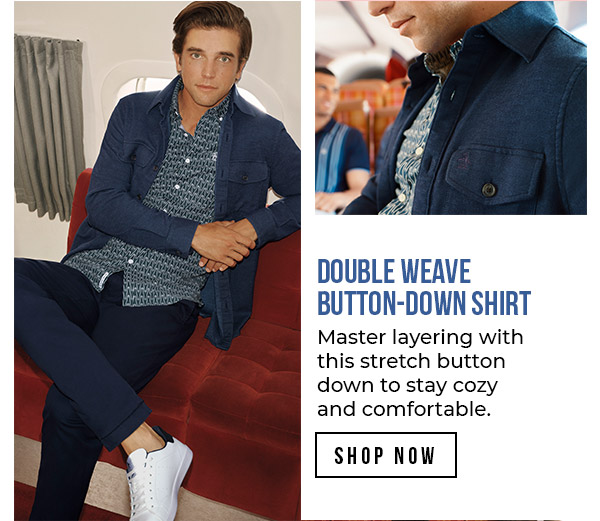 Shop the Double Weave Button-Down Shirt