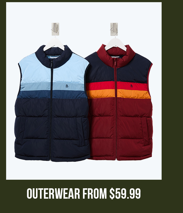 Outerwear From $59.99
