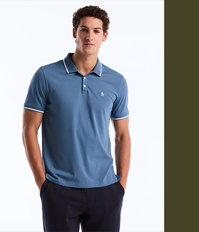 Shop the Tipped Jersey Polo