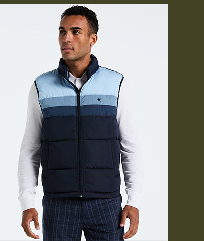 Shop the Lightweight Faux Puffer Vest
