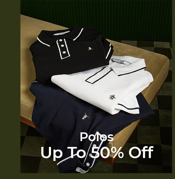 Polos up to 50% Off