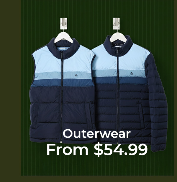 Outerwear from $54.99