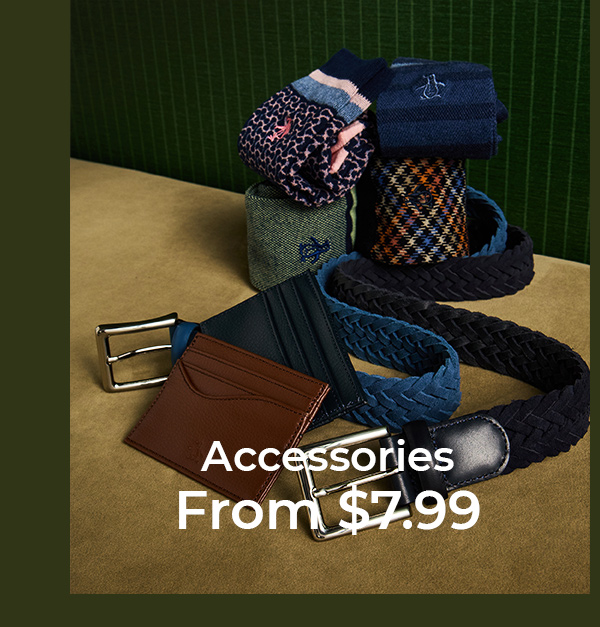 Accessories from $7.99