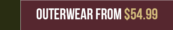 Outerwear from $54.99